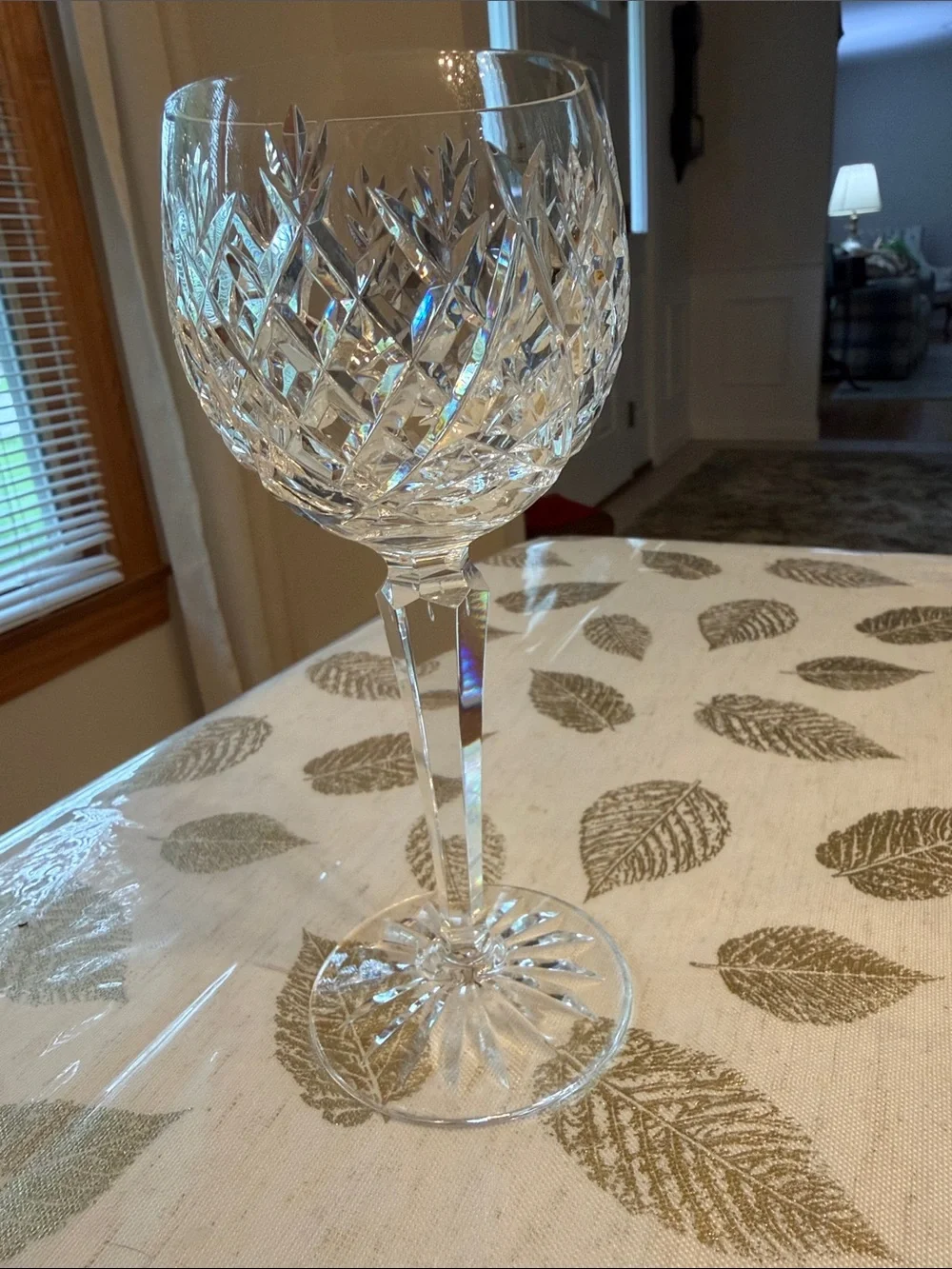 Vintage Waterford Avoca wine Hock - Clear